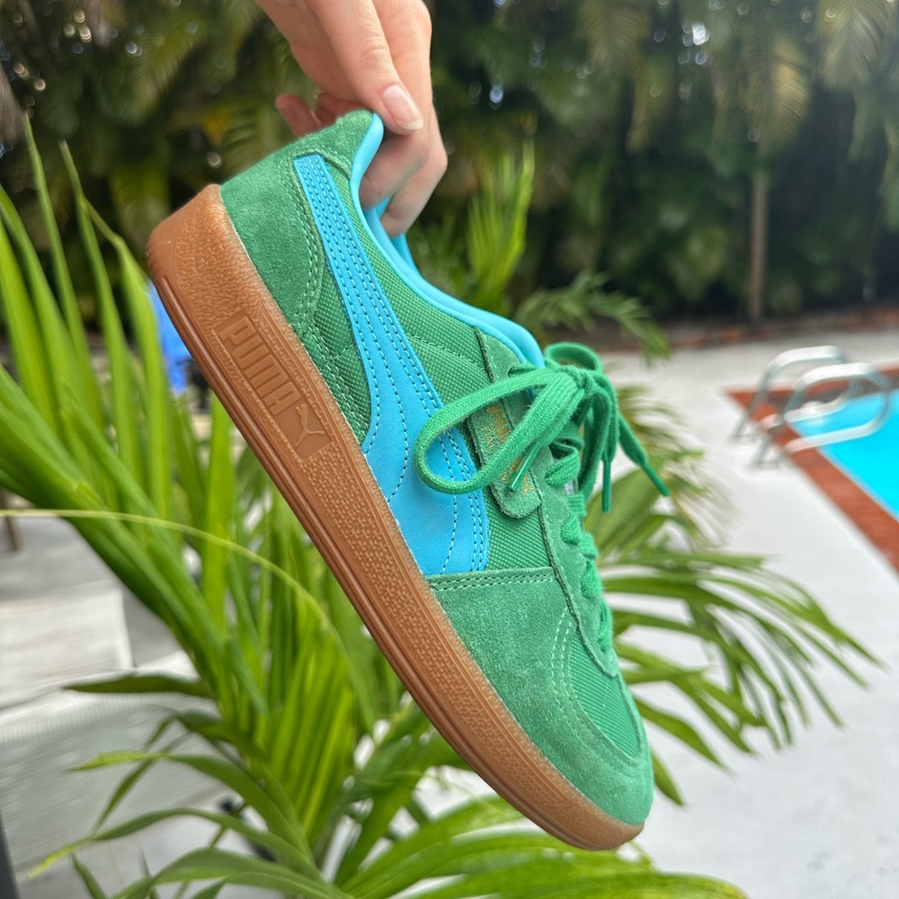 Puma Palermo green/ blue
